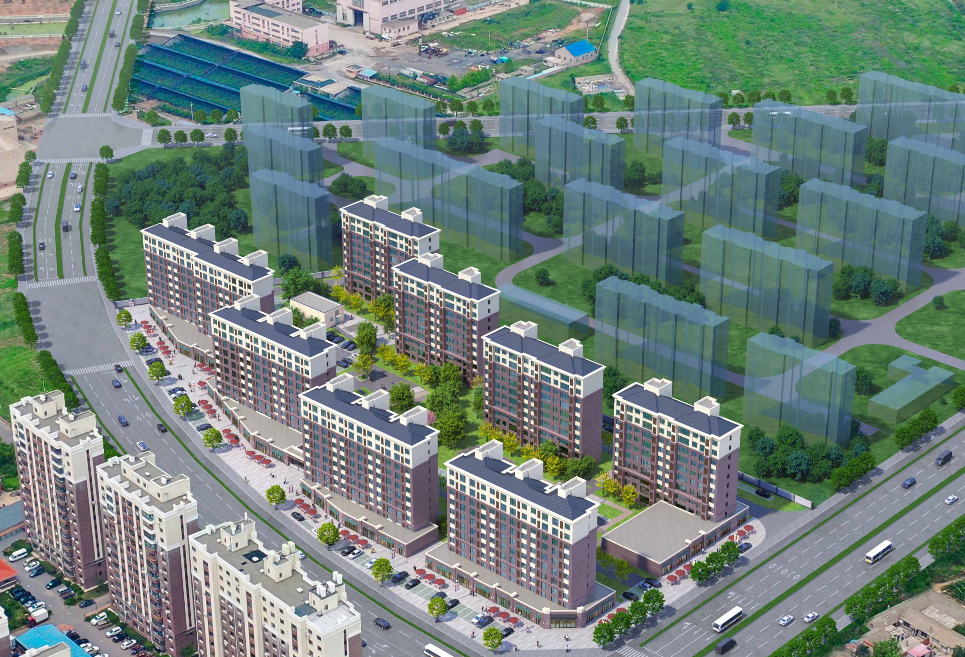 树标杆筑精品 赋能城市更新——三川集团陆海村城改项目获评区域标杆工程(图1)